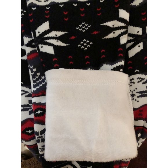 SIN Winter Fair Isle Lined Leggings - Picture 5 of 5